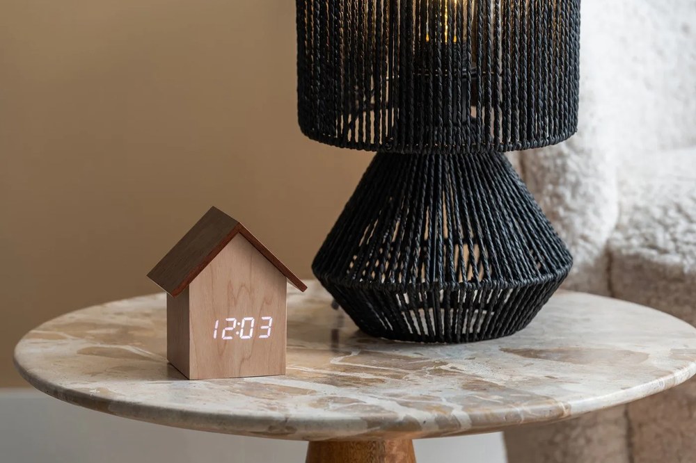 Кръгла масичка за кафе с мраморен плот ø 50 cm Force - Leitmotiv