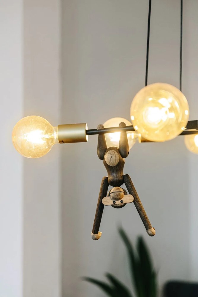 Статуетка за окачване от масивно дъбово дърво Monkey - Kay Bojesen Denmark