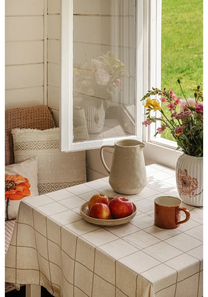 Бяла порцеланова ваза "Мак", височина 21 cm Hammershøi - Kähler Design