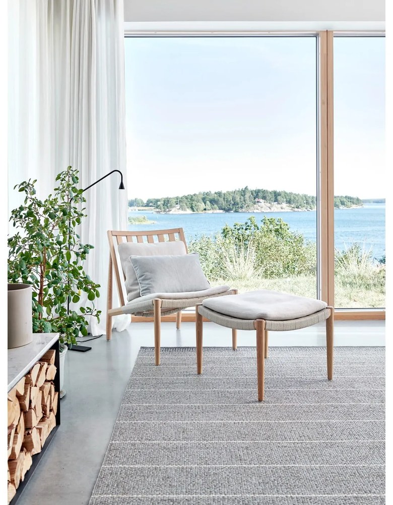 Възглавница за открито 38x58 cm Sunny Grey – Pappelina