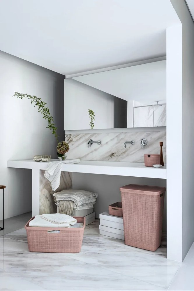 Пластмасов кош за пране 46 л Jute - Curver