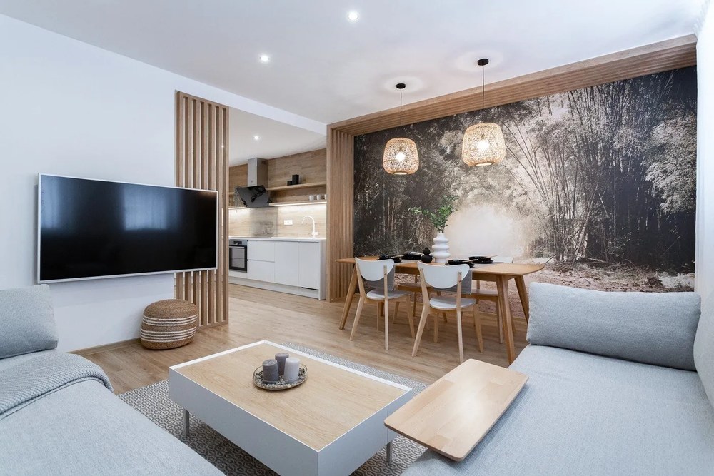 Бяла масичка за кафе Arista - Teulat