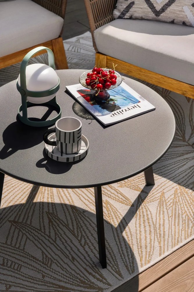 LED преносимо външно осветително тяло със соларен панел и USB ø 15 cm Soft Spot – Rosendahl