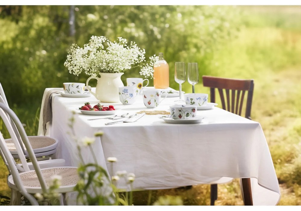 Бяла порцеланова купичка Hammershøi Summer – Kähler Design