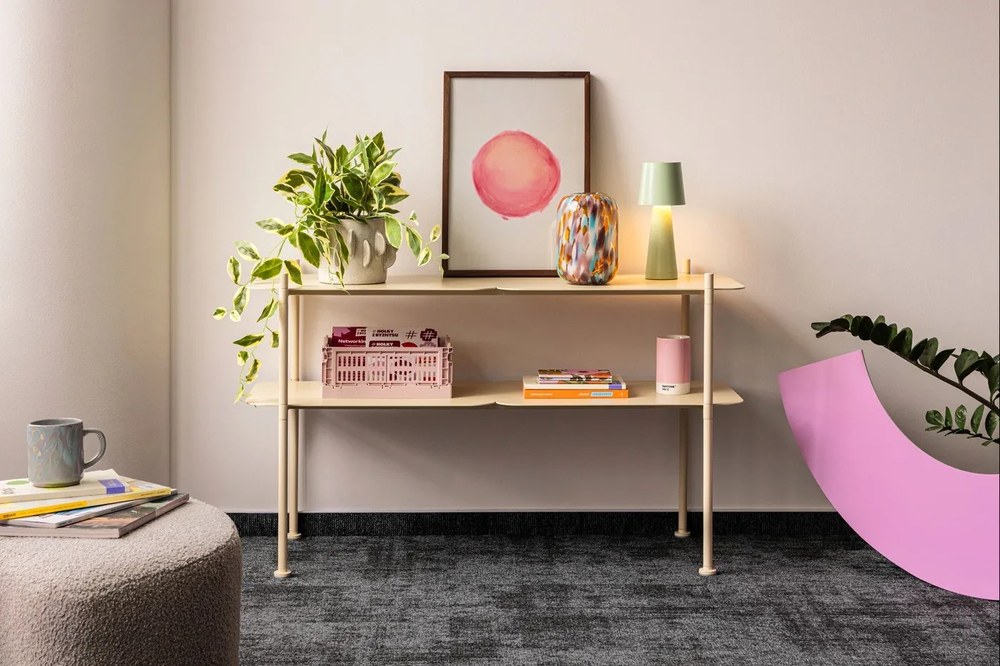 Каменна саксия ø 18 cm Pink - Bloomingville