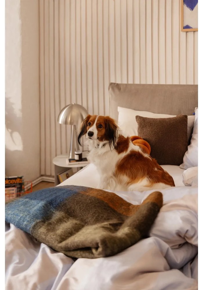 Тъмносива LED затъмняваща се настолна лампа (височина 20 cm) Mush – Hübsch