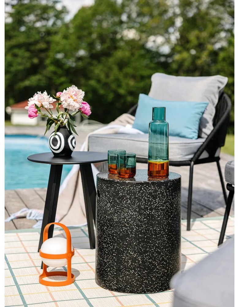 Черен градински стол North - Bonami Selection