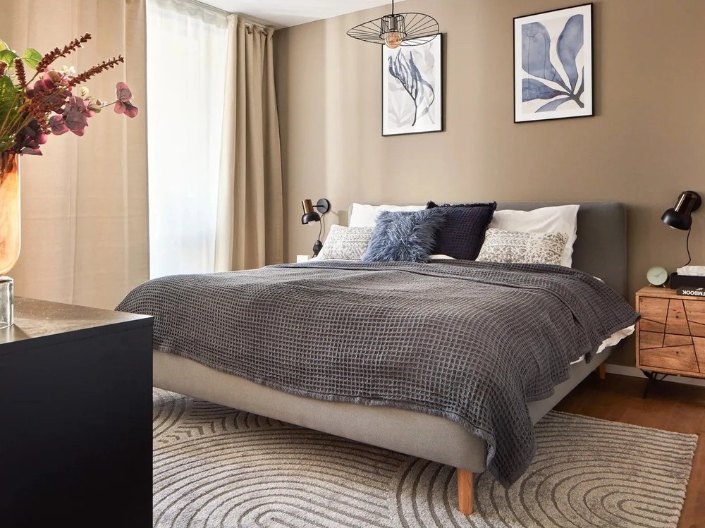 Сив килим Yen One, 120 x 170 cm - Universal