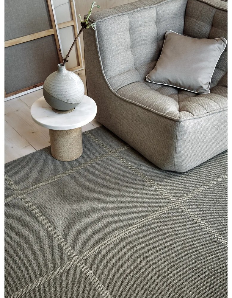 Възглавница за открито 44x44 cm Sunny Grey – Pappelina