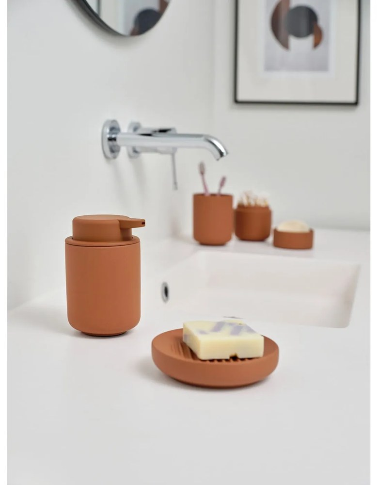 Оранжева порцеланова сапунерка Ume – Zone