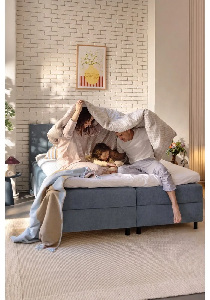 Лилава и бежова метална настолна лампа Chipper - Hübsch