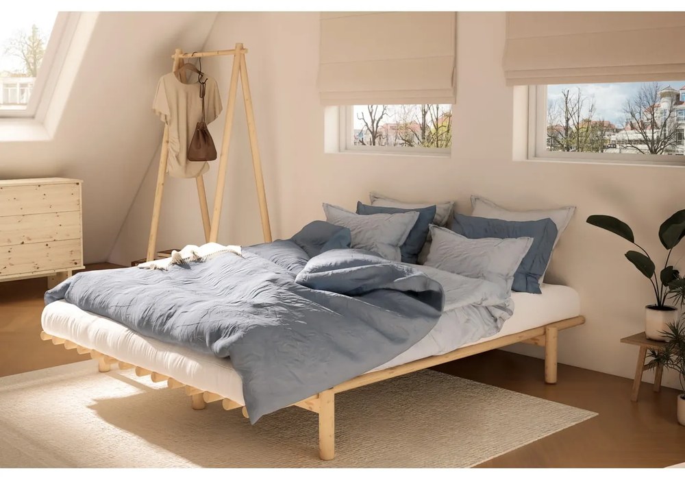 Закачалка за дрехи от борова дървесина в естествен цвят Hongi - Karup Design