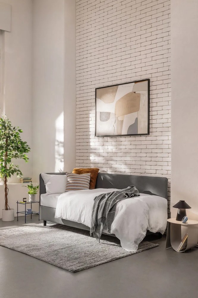 Бяло спално бельо за единично легло 135x200 cm - Linen Tales