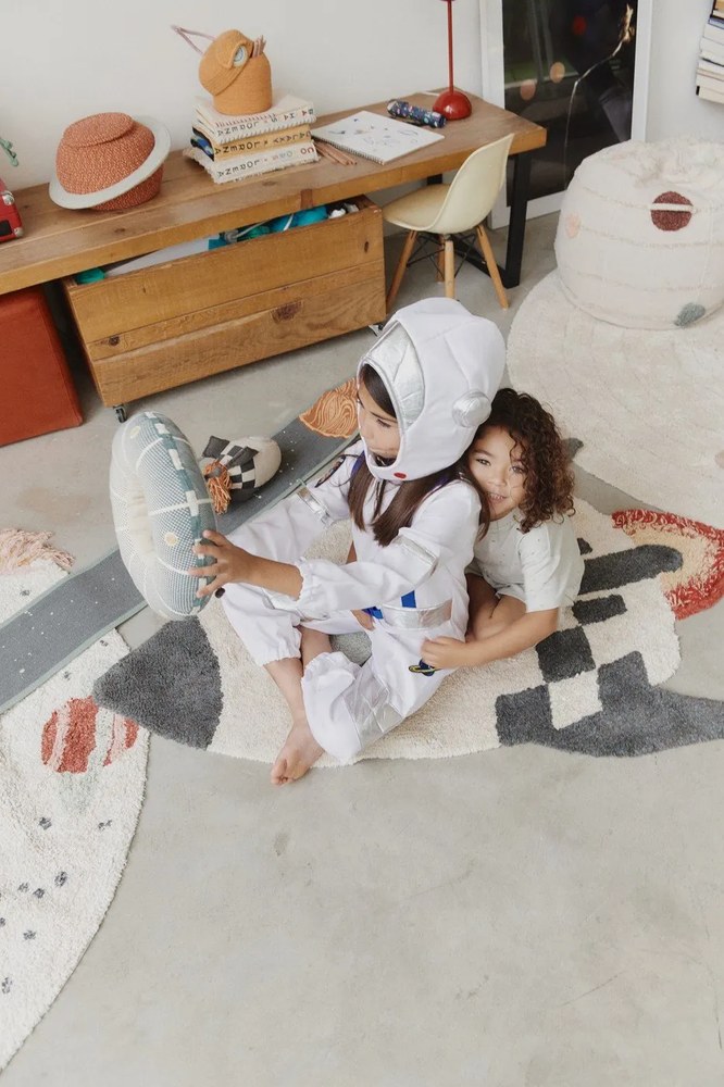 Памучни детски възглавници 2 бр. ø 35 cm Interactive UFO – Lorena Canals