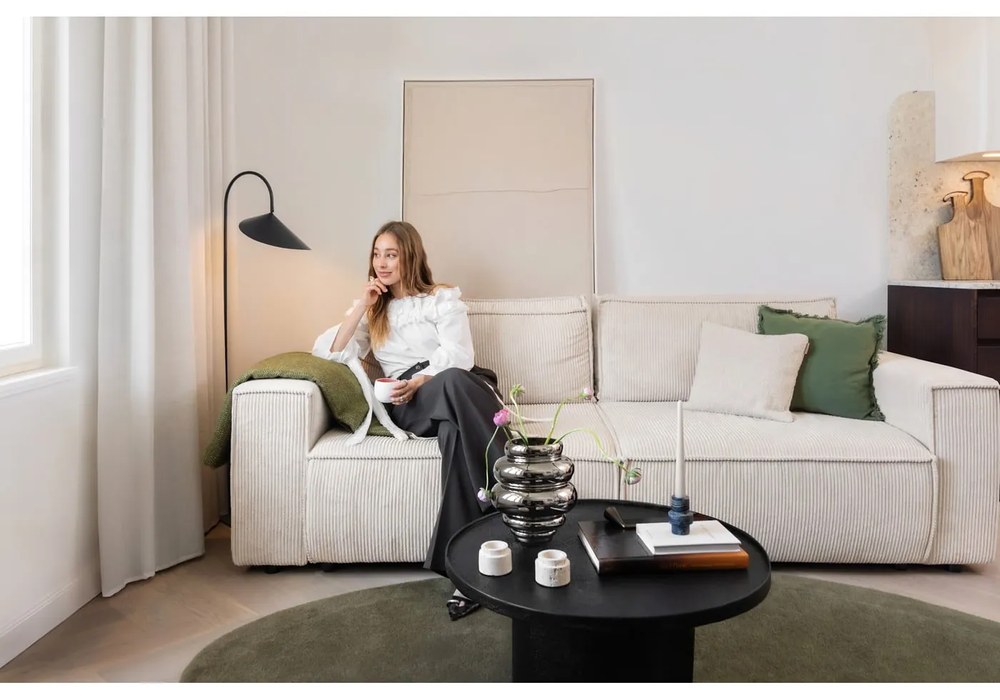 Каменни свещници за чаена свещ в комплект от 2 бр. – House Nordic