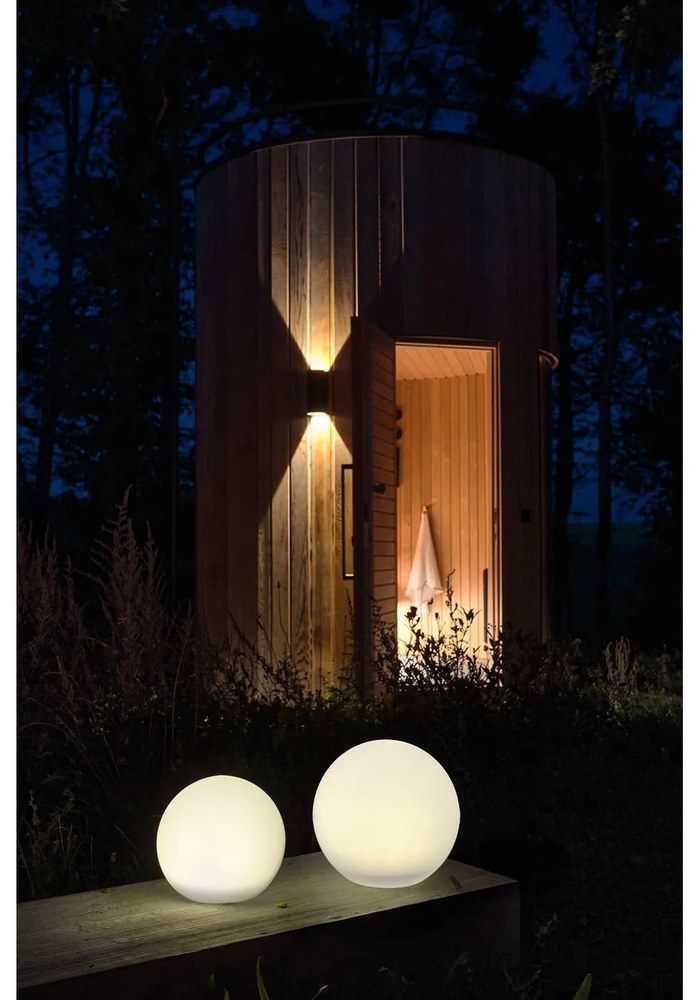 LED външно осветително тяло със соларен панел ø 30 cm Maane – Villa Collection