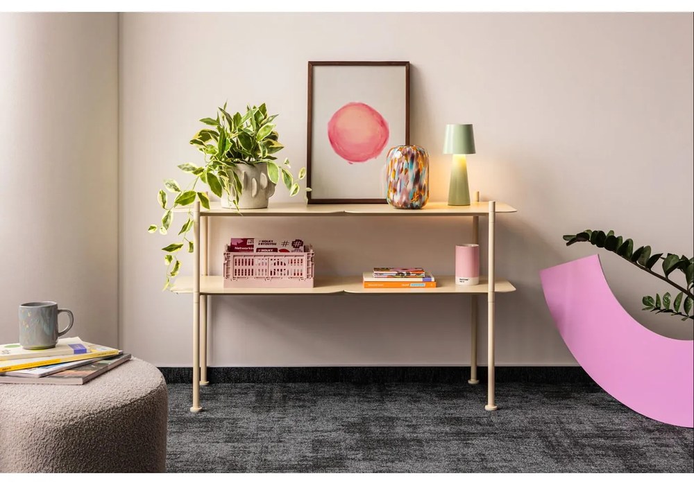 Каменна саксия ø 18 cm Pink - Bloomingville