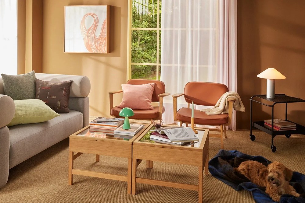 LED затъмняваща се настолна лампа в цвят мента (височина 20 cm) Mush – Hübsch