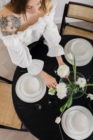 Стъклена ръчна изработка ваза (височина 19 cm) Aino – Hübsch