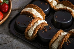 Керамичен тухленооранжев комплект от 12 части Malia - Bonami Selection