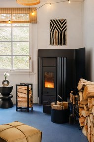 Черна керамична ваза Baldvin - Bloomingville