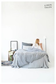 Светлосива ленена калъфка за възглавница , 70 x 90 cm - Linen Tales