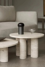 Каменна кръгла странична масичка ø 52 cm Volos – Blomus