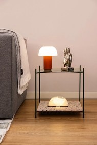 Светлосиво каре със съдържание на памук , 140 x 180 cm Ruby - Euromant