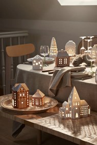 Керамичен свещник за чаена свещ Gingerbread Lighthouse – Kähler Design