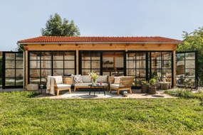 Черно-бяла глинена чаша 300 ml Frankie – Bloomingville