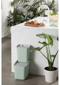 Светлозелен кош за отпадъци от рециклирана пластмаса 20 l Ready To Collect – Curver