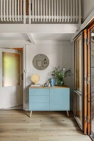 Огледало за монтаж на стена Mafo, ø 50 cm - Hübsch