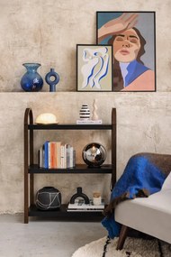 Черна теракотена ваза, височина 16,5 cm Niza - Bloomingville