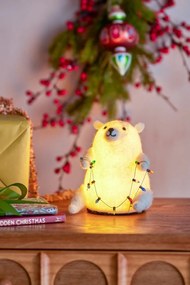 Бяла светлинна декорация Wally – Bloomingville