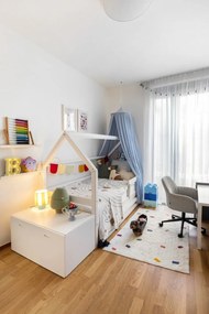 Зелена текстилна детска кошница за играчки ø 25x36 cm Big Tree – Lorena Canals