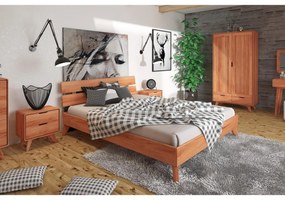 Нощно шкафче от букова дървесина Greg - The Beds