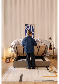 Черна свободностояща лампа с отделение за съхранение Linear - Markslöjd