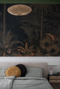 Бежово двойно легло 180x200 cm тапицирано без ламелно дъно Mattis Cord – Meise Möbel