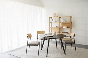 Етажерка за книги в дъб 140x166 cm Holton - Rowico