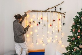 Външна LED светлинна верига Завеса, дължина 1,3 м - Star Trading