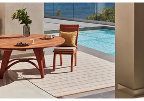 Килим за открито и закрито в цвят жълта охра и крем 140x200 cm Belle Ochre – Pappelina