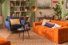 Тъмносива метална подова лампа, височина 160 cm - Trio Chewy