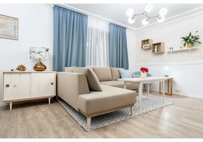 Висящо осветително тяло в месингов цвят със стъклен абажур Damar – Opviq lights