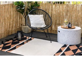 Черен градински стол от изкуствен ратан Avocado - Bonami Selection