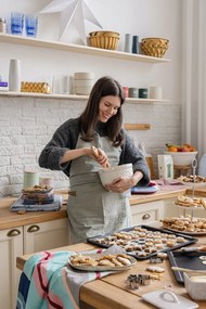 Бяла светлинна декорация Olvalla, ø 75 cm Solvalla - Markslöjd