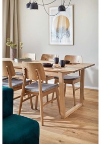 Естествена трапезна маса в дъбов декор , 215 x 96 cm Colonsay - Rowico