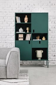 Сива метална ваза, височина 29 cm Irie - Bloomingville