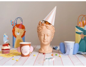 Покривка за маса 137x259 cm Peach Stripe – Meri Meri