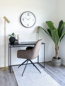 Кафяв тапициран трапезен стол Harbo – House Nordic