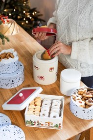 Метални кутии в комплект 3 бр. за торти Speckled – Premier Housewares